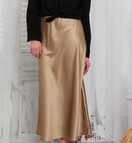 That (#001) JAPPAREL Cosmo Slip Skirt